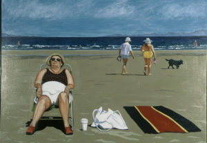 Qualicum Beach, oil on canvas, 33"x 46", 1996
